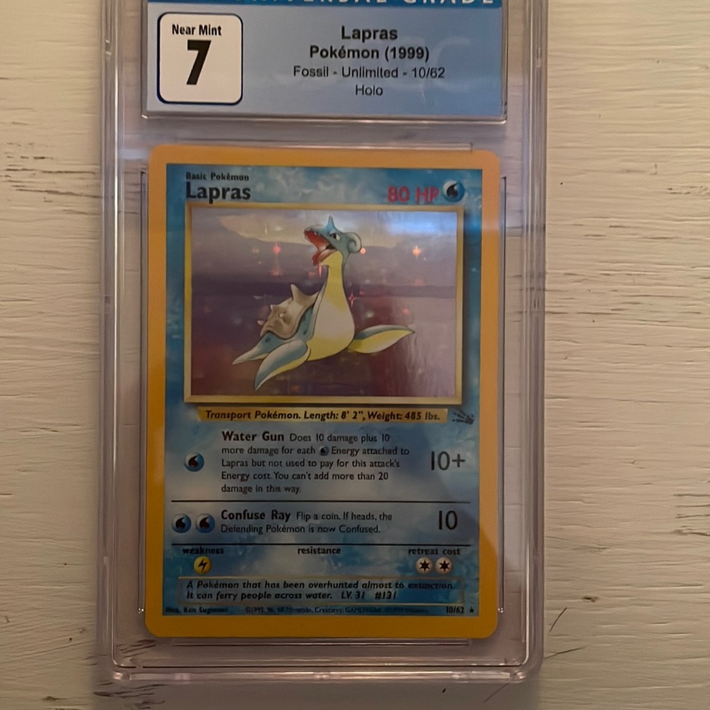 Lapras 1999 fossil set